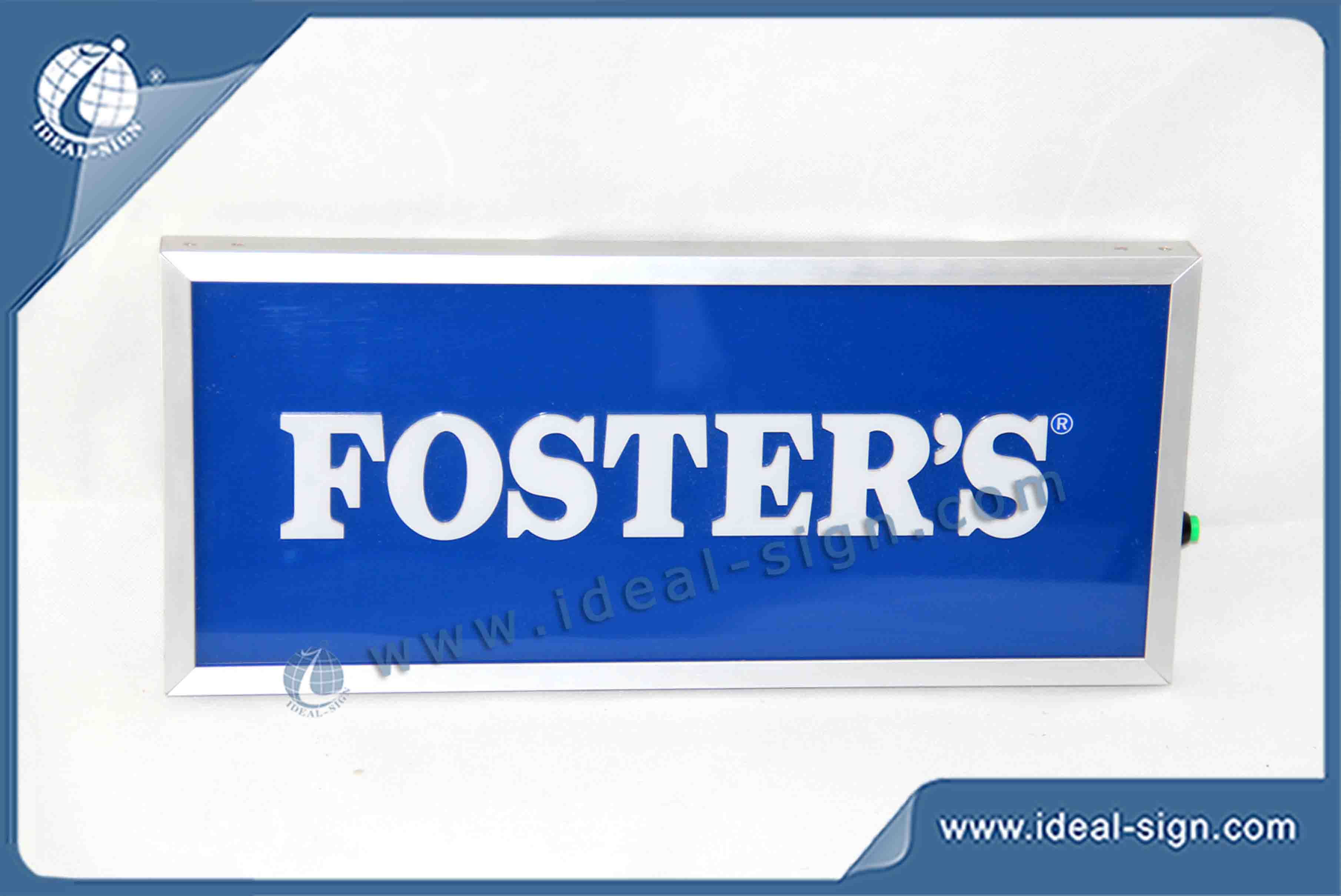 Personalized illuminated acrylic indoor signs lighted business signs for wholesale