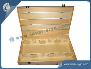 China exporter for natural paulownia wooden wine box in bulk quantity