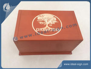 China handmade pine wood packing boxes wooden wine box manufacturer