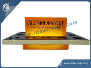 Custome LED serving tray clear acrylic serving tray for wholesale