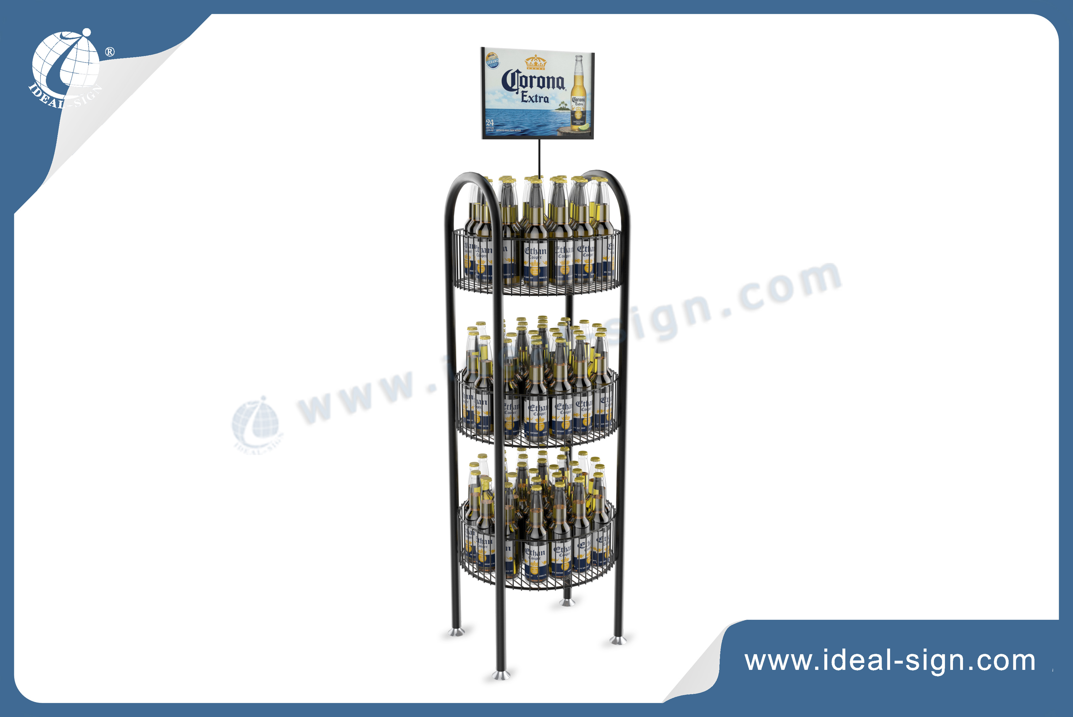 Multi-layer Bottle Wine Rack for sale