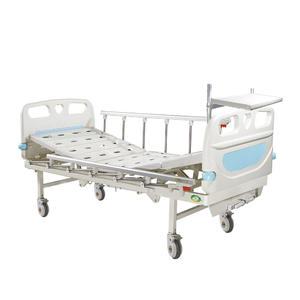 AGHBM010A 2-CRANKS MANUAL CARE BED WITH DINNER TABEL