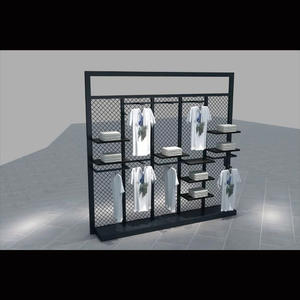 Retail Wall Wooden Counter Display Case Cabinets For Sale（HJ-07 Shop Display Units）