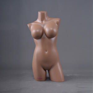 Fashion Big Breast Bra Mannequin Three Quarters Bust Form Display Stand(PA Mannequin Bust Display)