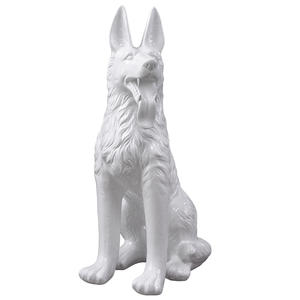 Factory Price Cheap Dog Mannequins Fiberglass Animal Status For Sale
