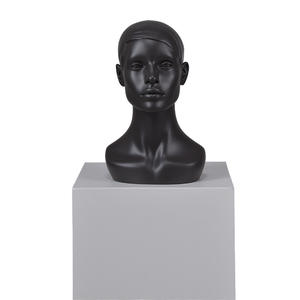 Customized fiberglass male brazilian mannequin head