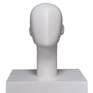 Customized fiberglass female abstract mannequin head