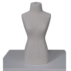 Cheap wholsale fabric form mannequin necklace display mannequin bust
