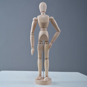 Customized wooden display mannequin little display props wooden mannequins for sale