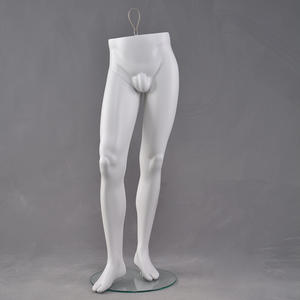 High quality fiberglass leg mannequins male trousers leg mannequins