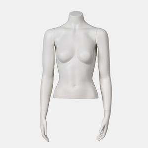 Customized Matte White Mannequins Female Half Body With Stand (ABH)