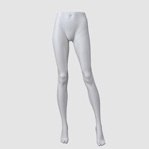 High Quality Matte White Lower Leg Mannequin Male Torso Mannequin For Sale(ACH)