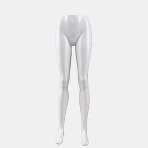 High Quality Glossy White Lower Leg Mannequin Female Torso Mannequin For Sale(BCH)