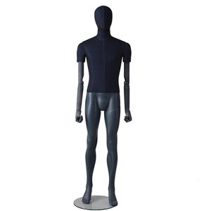 High Quality Full Body Fabric Mannequin Male Fashion Dummy With Adjustable Hand On Sale(IM)