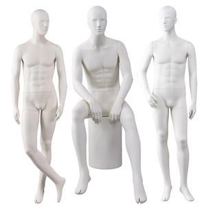 Cheap realistic male mannequin with head adjustable mannequin