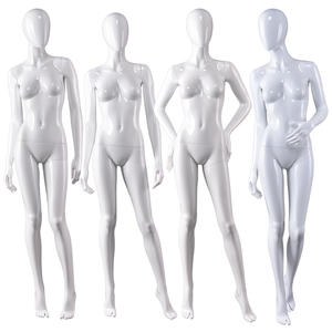 Western fashion dummy full-body clothing display manikins abstract female mannequins for sale