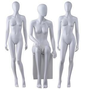 High quality Wholesale Female Mannequin matte Fiberglass Mannequin（AEF)