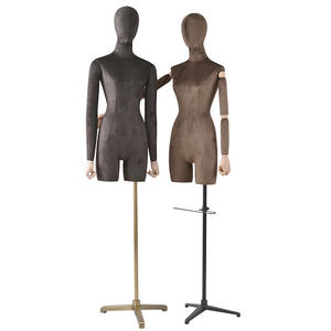 Adjustable cloth fitting dress form mannequin female linen mannequin for wedding dress(RNG)