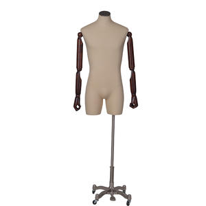 High Quality Fabric Covered Business Suit Mannequin Flexible Male Mannequin  (AFM)