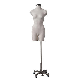 Customized Fabric Covered Mannequins Female Mannequin Bust Form Display (NDM)