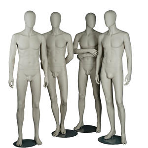 Wholesale Muscle Matte White Mannequins/men Suit Model Male Mannequin(KMF)