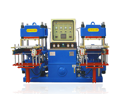 Doble estación de trabajo 2RT máquina de moldeo por compresión de caucho | Máquina de moldeo por compresión 2RT