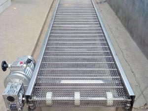 Customized Stainless steel wire net belt conveyor factory