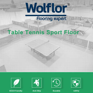 Table Tennis Court Flooring