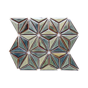 DSCN1569 Triangle Ceramic Mosaic Tile For Gold E