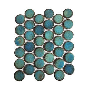 Stone mosaic tile colorful ceramic mosaic tile make in China
