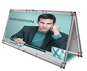 Outdoor A Frame Banner Stand Manufacturer|HK One Plus Display Products