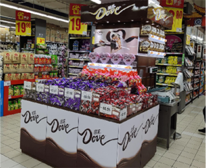 Mars Wrigley-Dove Supermarket Display Racks