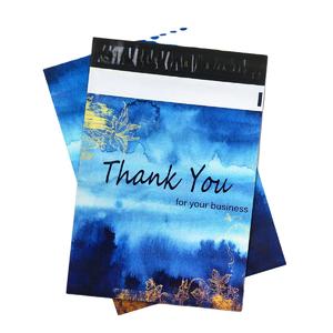 Custom Packing Courier Shipping Thank You Bio-plastic Mailing Bag For Supporting My Small Business