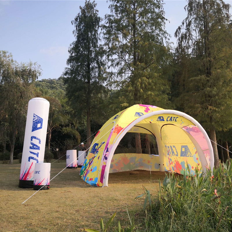 Ilmatäytteinen igluteltta lapsille - Custom inflatable promotional tent |CATC supplier