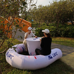 Crazy Shark Ufoski Tube Sofa Towable Inflatable - Custom Inflatable furniture | CATC factory