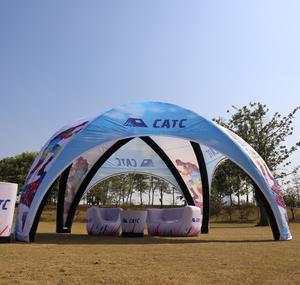 Inflatable Spider Tent With Awning - Custom Inflatable Spider Tent | CATC manufacturer