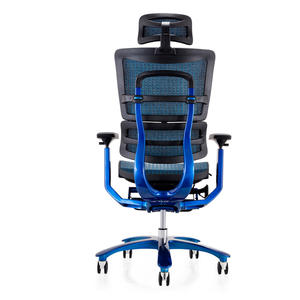 Blue chair bifma ergonomic mesh chair 