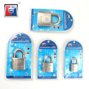 BEST 40MM STAINLESS STEEL HIGH QUALITY SPRING PADLOCK