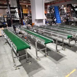 PVC flat belt conveyor China manufacturer, belt conveyor system