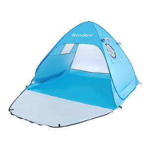 Wholesale Easy Folding Waterproof Sun Protection 2 3 4 Man Outdoor Pop Up Beach Tent Camping Family Beach Tent 