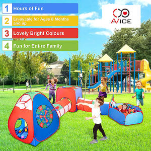 Pop up Play Tent and Tunnels Toy Indoor & Outdoor Child Tent
