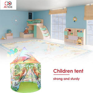 Kids Camping Tents Baby Tunnel Toy Dinosaur Pattern Tent For Hot Sales