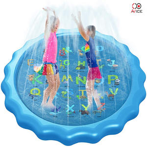 Outside Toys-Kids Sprinklers Water Pad Educational From A To Z Kids Inflatable Toys