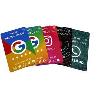  Cheap Price Google Review Card With NFC Chip For Google Business 