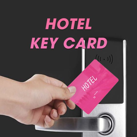 Printed Custom RFID Hotel Cards Key Card For Hotel Free Sample 