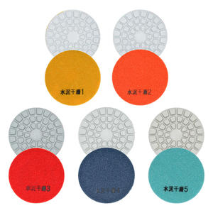 11 Mm Concrete Ground Dry Grinding Plate 12 Head Grinder Resin Grinding Plate Wear-resistant Grinding Plate