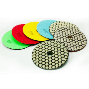 Soft Grinding Disc 4-inch Dry Polishing Pad Dry Grinding Pad Angle Grinder Polishing Disc Wall Grinding Disc