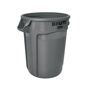 Rubbermaid Commercial FG263200 Vented BRUTE Container Rubbish Bin 2 Buyers