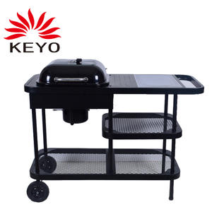 Trolley charcoal grill