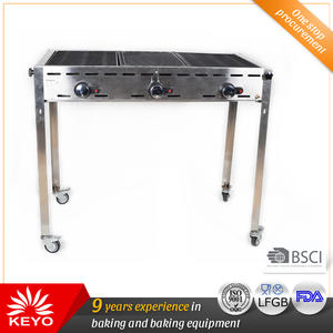 KY1057GS Charcoal Grill Stainless Steel Grill